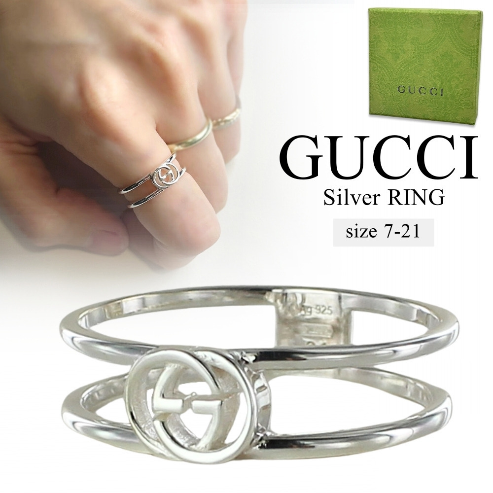 GUCCI グッチ リング 指輪 メンズ 父の日 レディース 母の日 ユニ