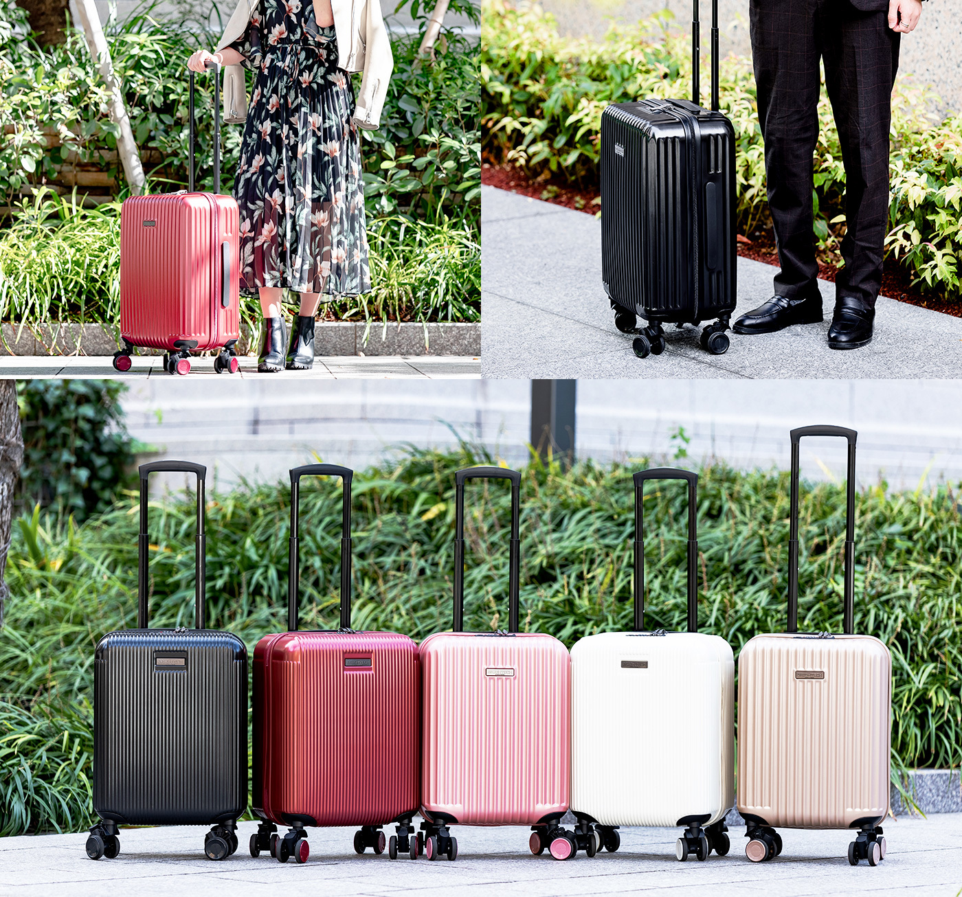 スーツケース 機内持ち込み キャリーケース 静かすぎるタイヤ キャリー