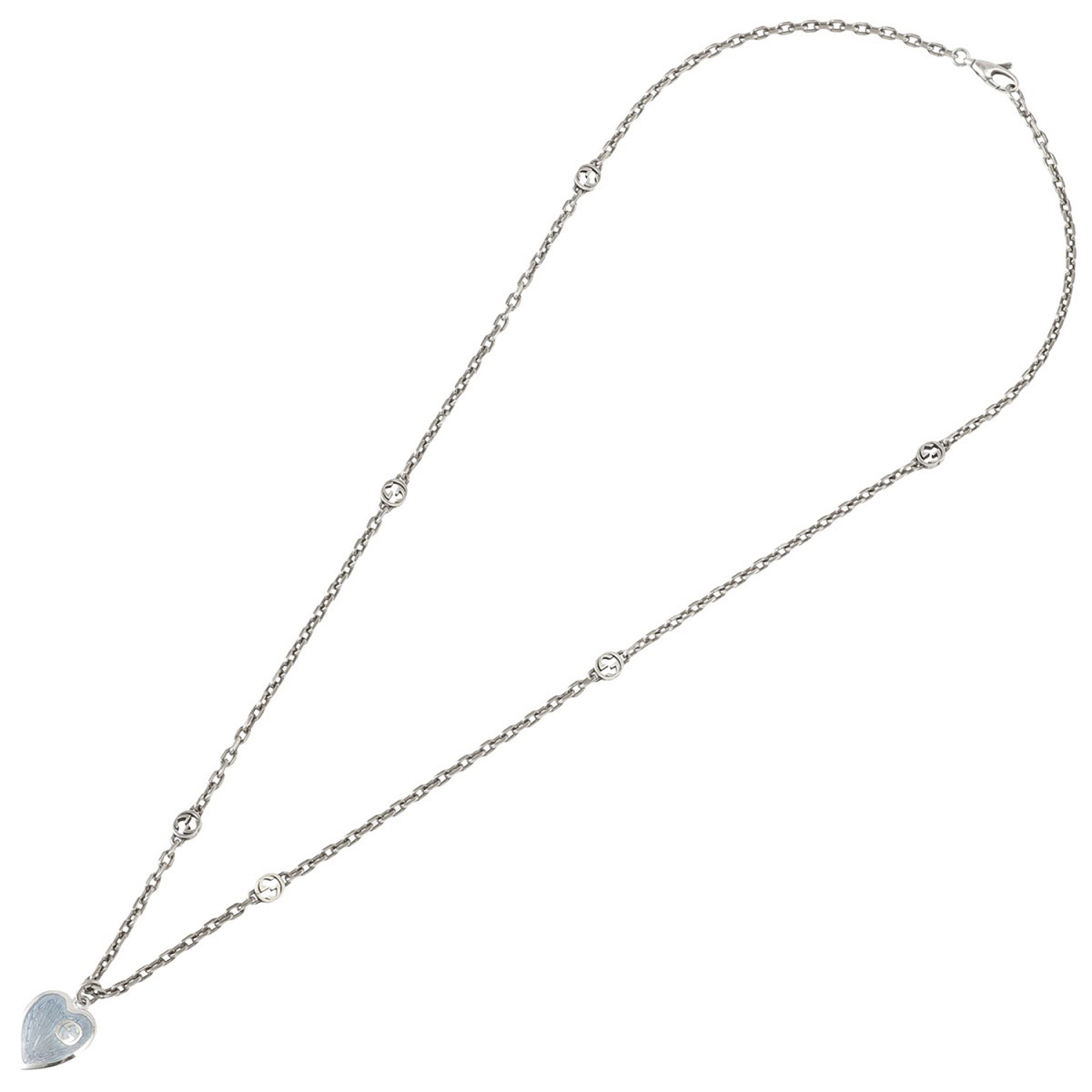 グッチ GUCCI ネックレス 645545 J89B4 8490 GUCCI HEART インター