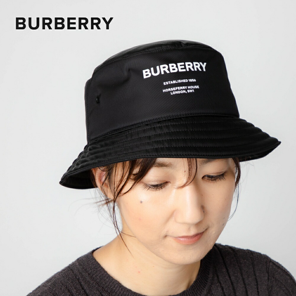 バーバリー BURBERRY キッズ 帽子 バケットハット 12M〜18M Burberry
