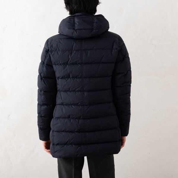 ヘルノ ダウンジャケット コート ネイビー メンズ HERNO PI0191U