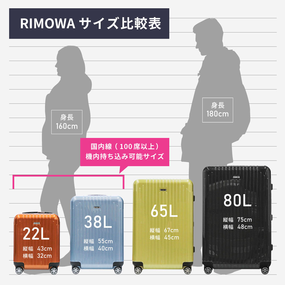 リモワ RIMOWA TOPAS TITANIUM スーツケース 98L キャリーケース