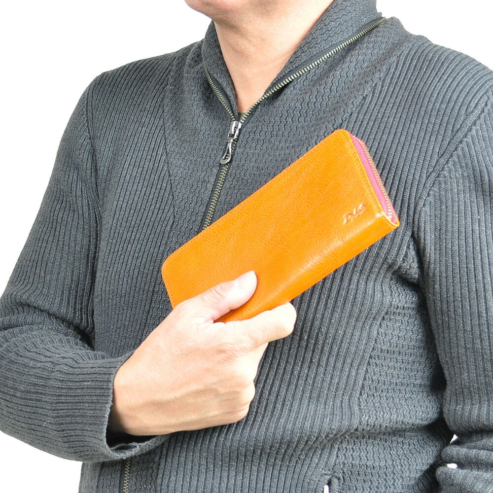 ダコタブラックレーベル ラウンドファスナー長財布 財布 ウォレット