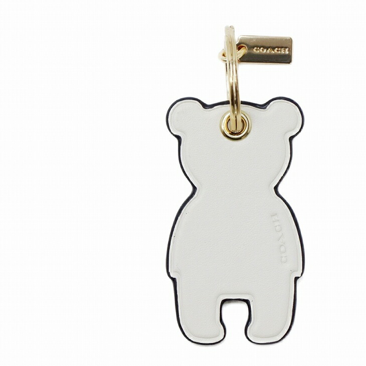 コーチ キーホルダー COACH キーリング くま クマ ベアー CF156IMCHK