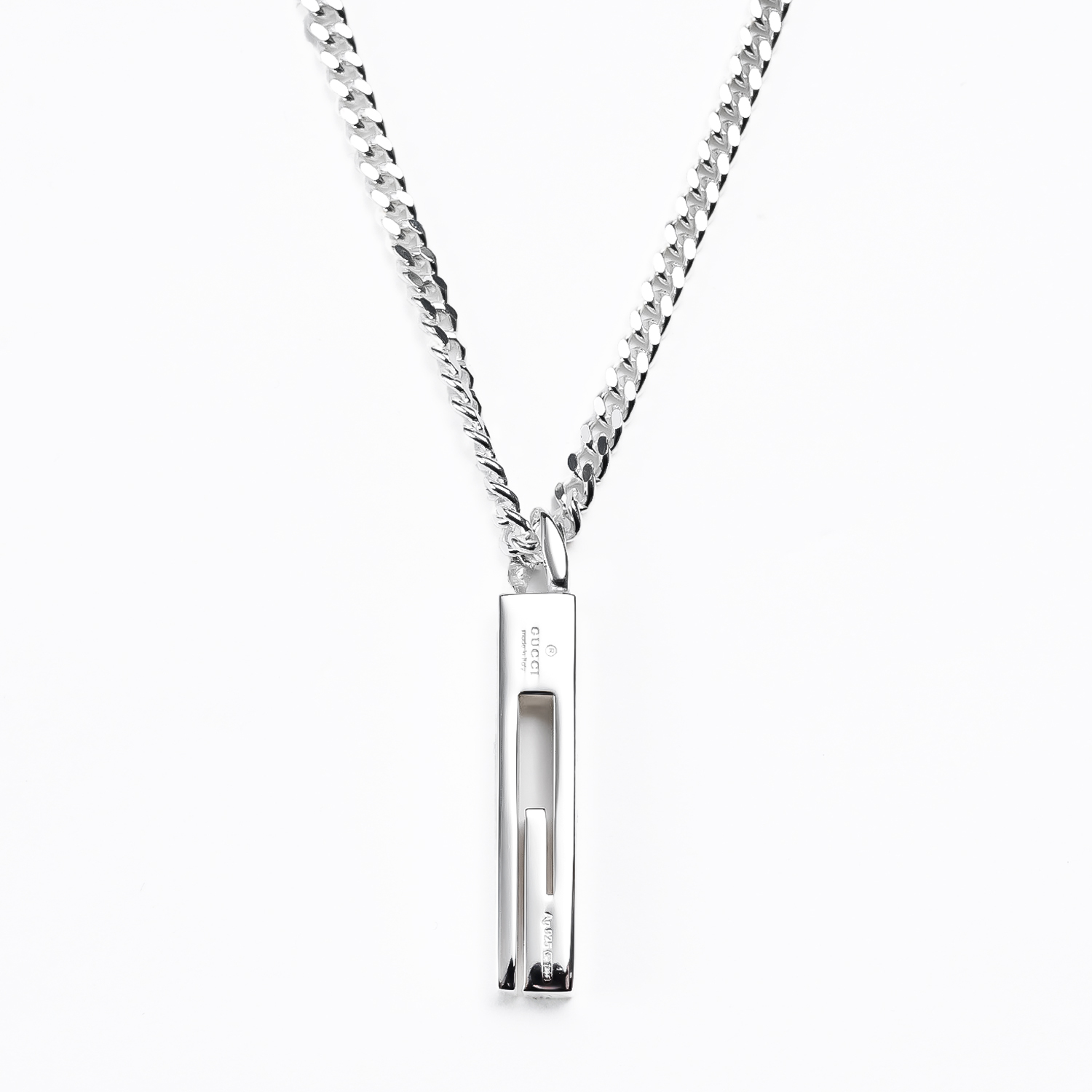 グッチ ネックレス ペンダント Gマーク GUCCI 225055 J8400 8106