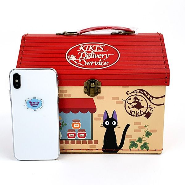 スタジオジブリ 魔女の宅急便 持ち手付家型箱 ジジ ボックス 収納