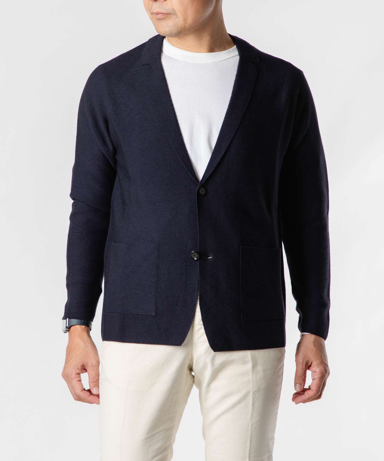 ラルディーニ LARDINI IVLJM89 IV63030 ジャケット KNIT JACKET メンズ