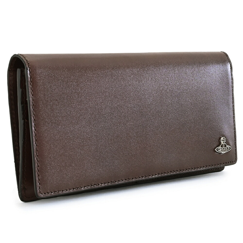 ヴィヴィアンウエストウッド 財布 長財布 茶(ブラウン) Vivienne
