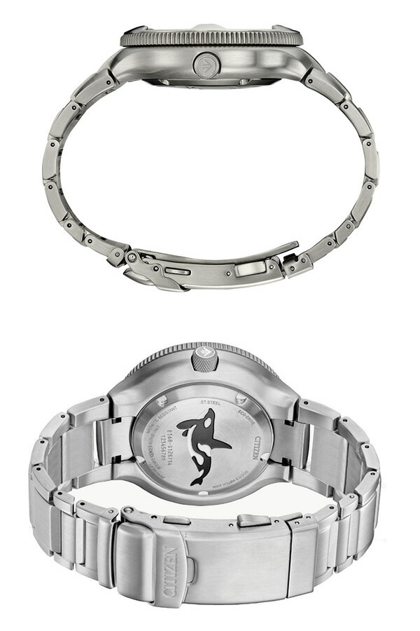 シチズン プロマスター MARINE エコドライブ ダイバー200m オルカ