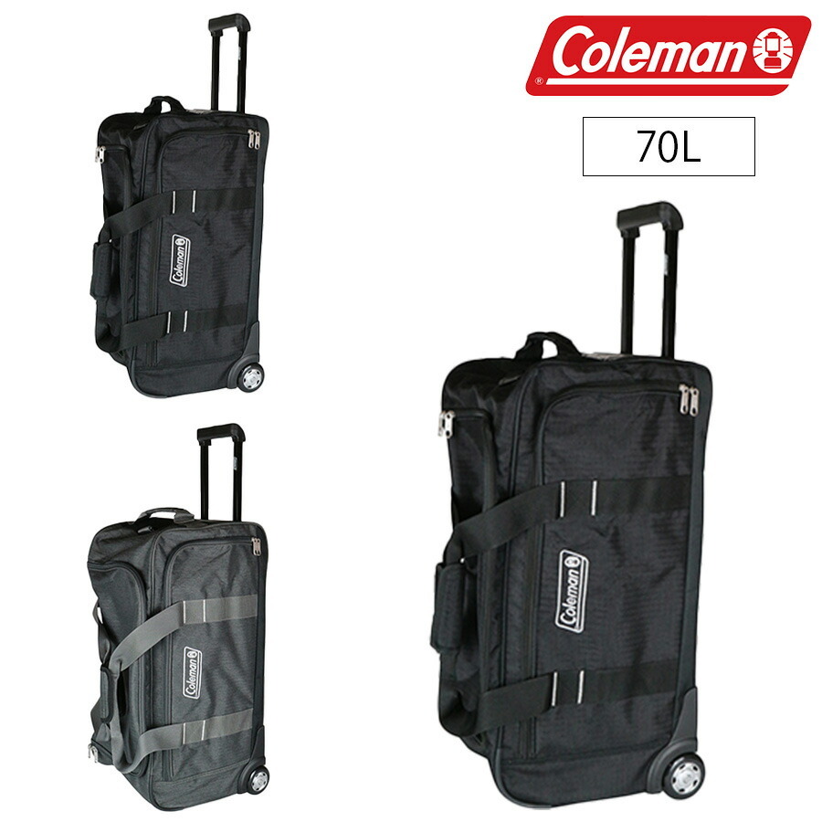 Coleman】 14-11 ボストンキャリー 70L キャリーバッグ 5～6泊 大容量
