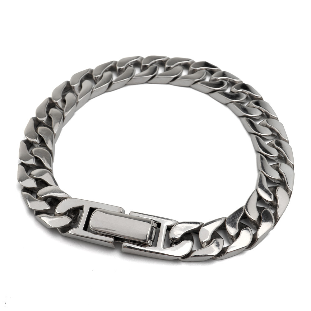 シルバー925 喜平ブレスレット メンズ チェーンブレスレット シルバー