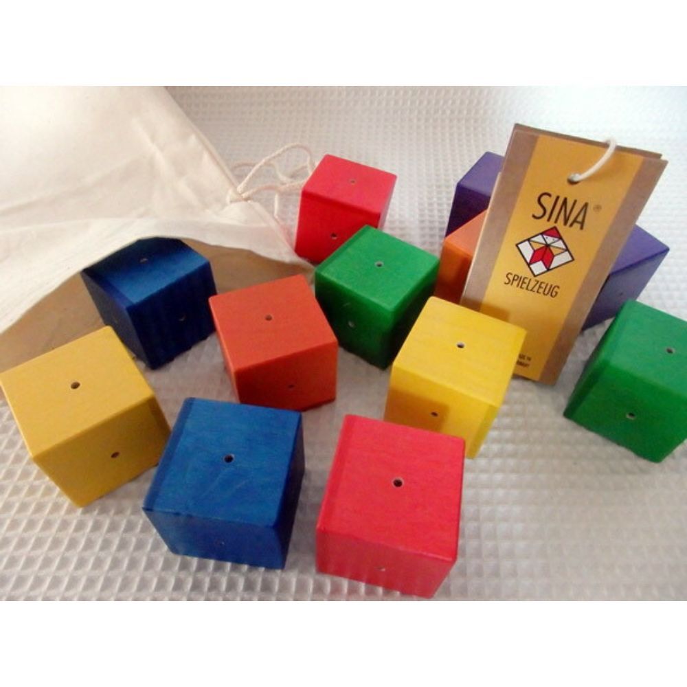 ベビーキューブ sina ジーナ【送料無料】木のおもちゃ 積木 つみき