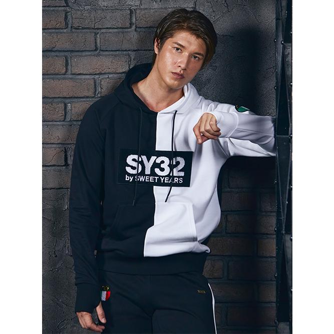 NEW】パーカー SY32 by sweet years 13505 SAGARA WAPEEN BOXLOGO P/O