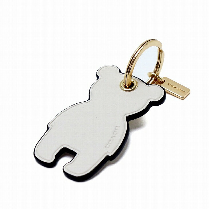 コーチ キーホルダー COACH キーリング くま クマ ベアー CF156IMCHK