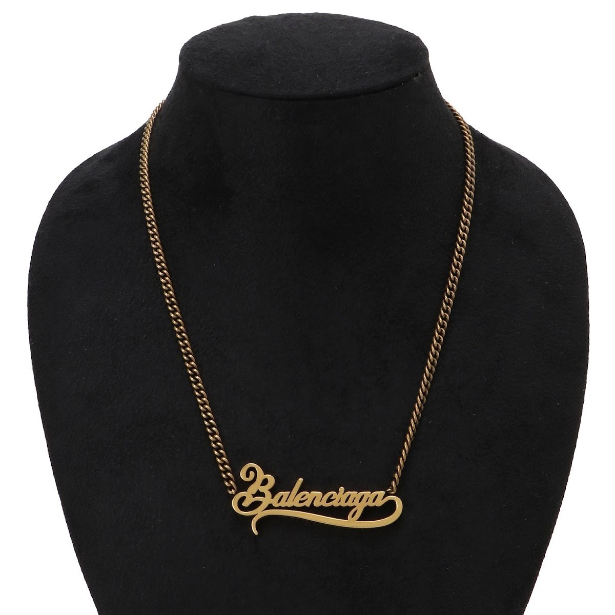 バレンシアガ BALENCIAGA ネックレス 674577 TZ99J 0604 レディース