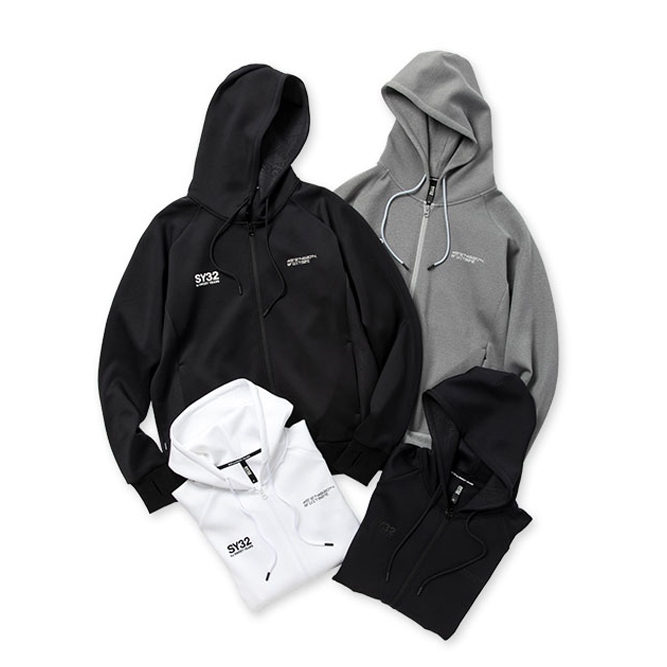 NEW】パーカー ジップアップ SY32 by sweet years 13070 DOUBLE KNIT