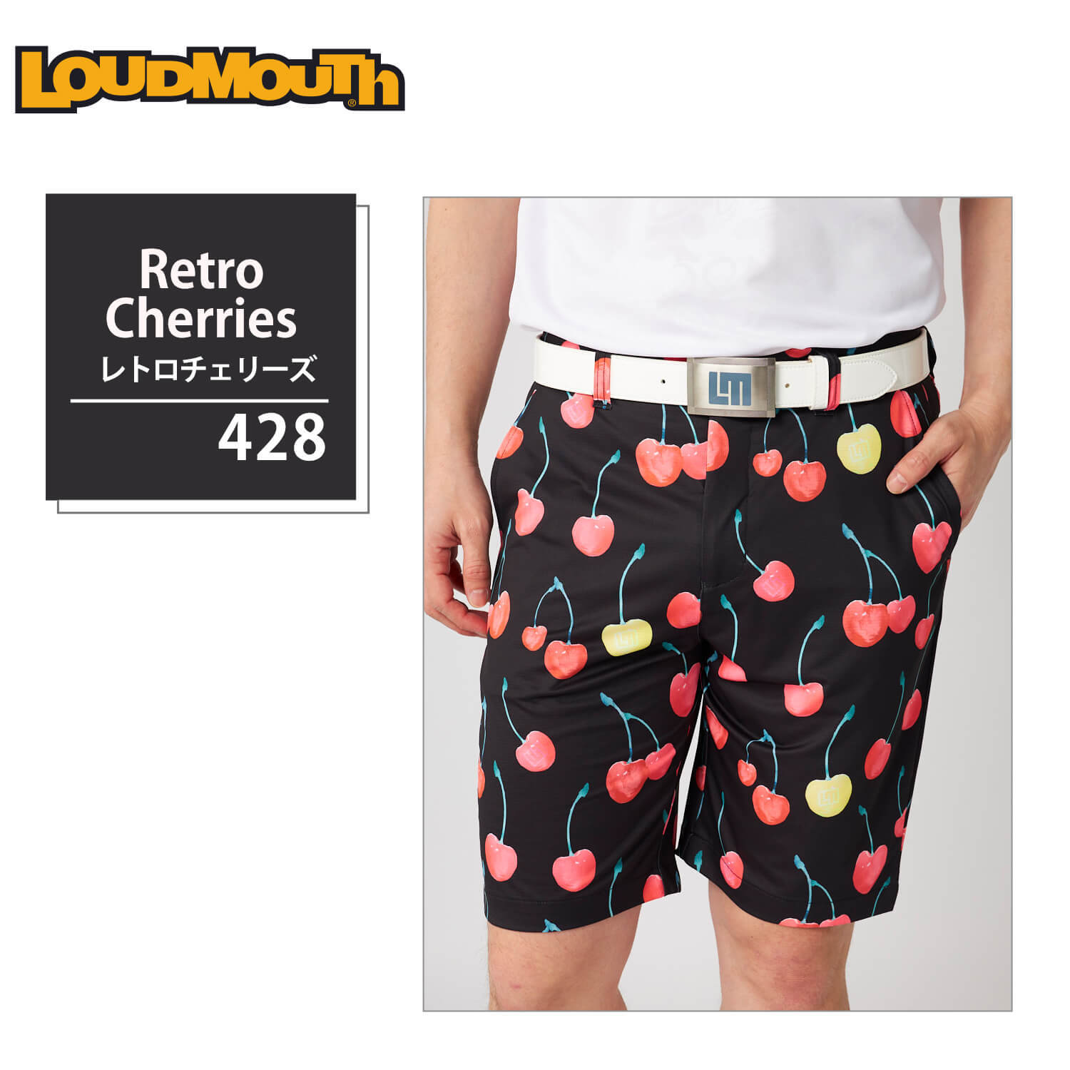 30%OFF】ラウドマウス ゴルフウェア ショートパンツ メンズ ハーフ