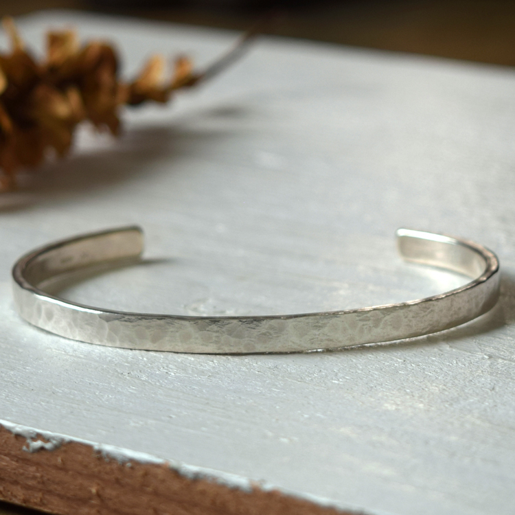ツチめのバングル(中) メンズ レディース ハンドメイド オーダー
