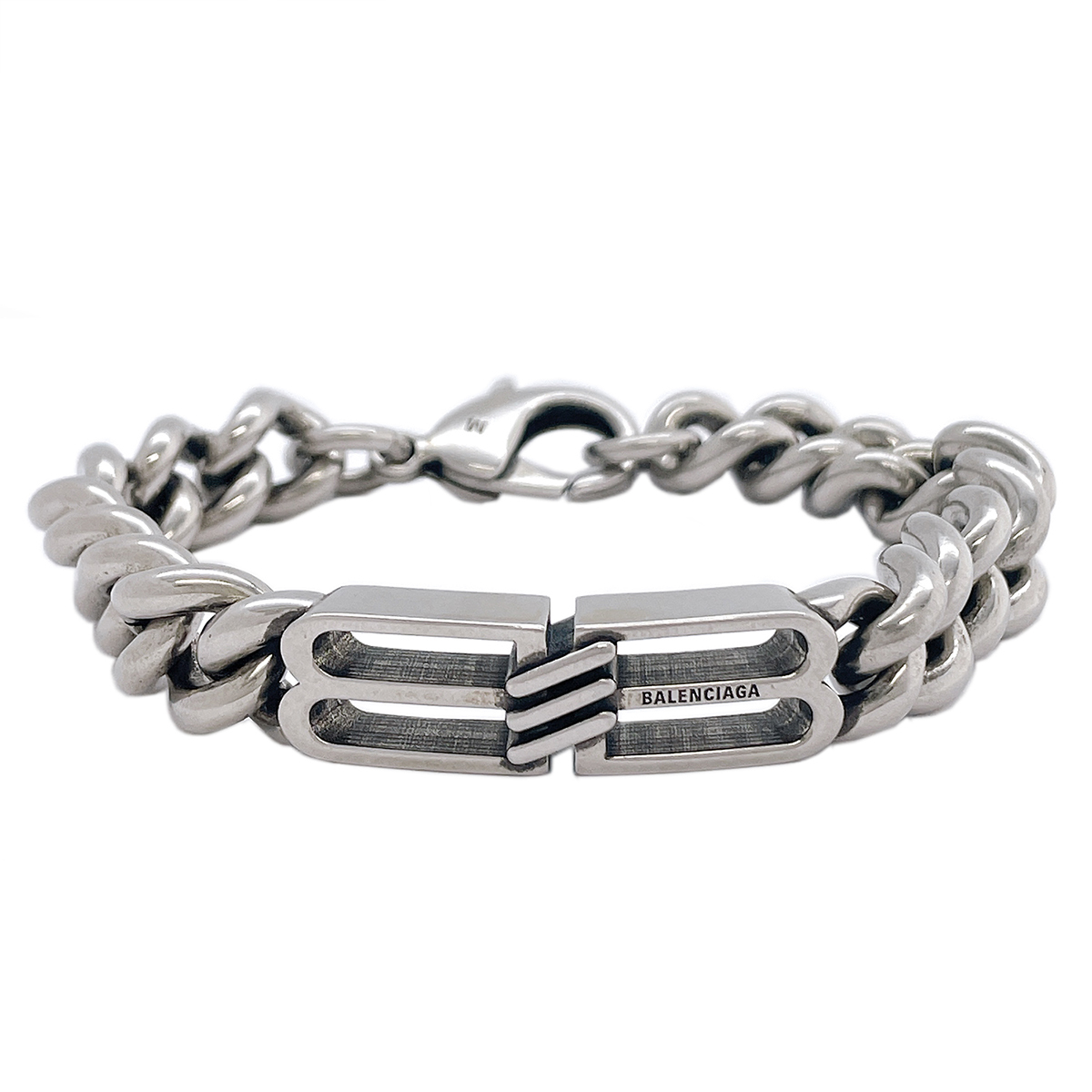 バレンシアガ BALENCIAGA BBアイコン リンクチェーン ブレスレット
