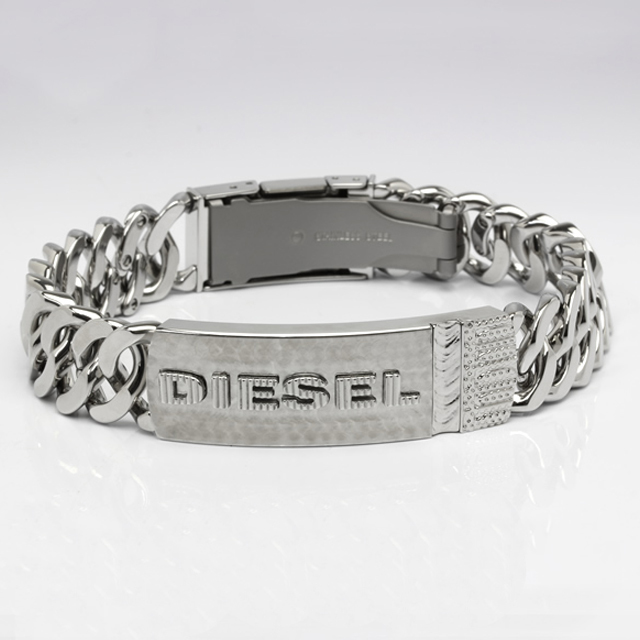 ディーゼル DIESEL ブレスレット メンズ ブレス シルバー アクセサリー