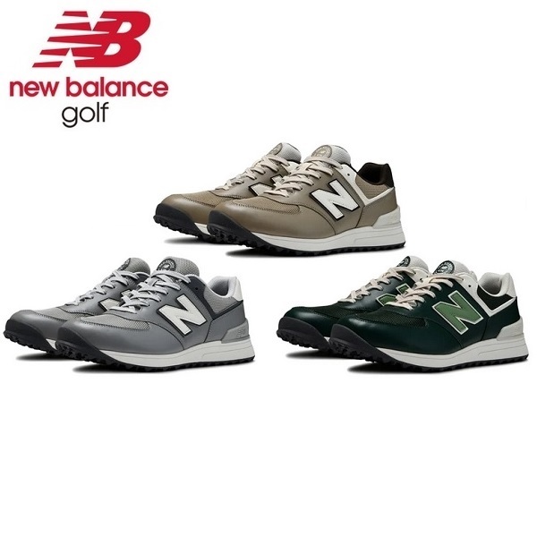 ニューバランス ゴルフシューズ 574 v3 SL UGS574 スパイクレス メンズ