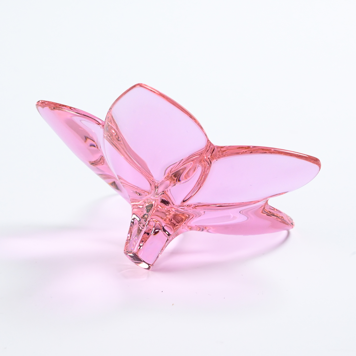 バカラ Baccarat クリスタルフィギュア ブルーム ピンク 2814970 高級