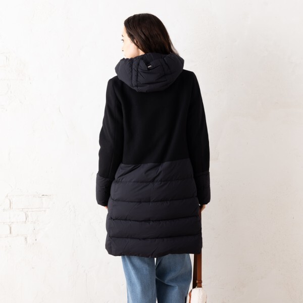 ヘルノ ダウンジャケット コート ブラック レディース HERNO PI001965D