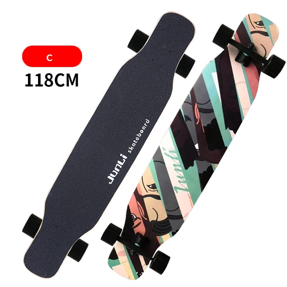 スケートボード ロングスケートボード コンプリート ロングスケート