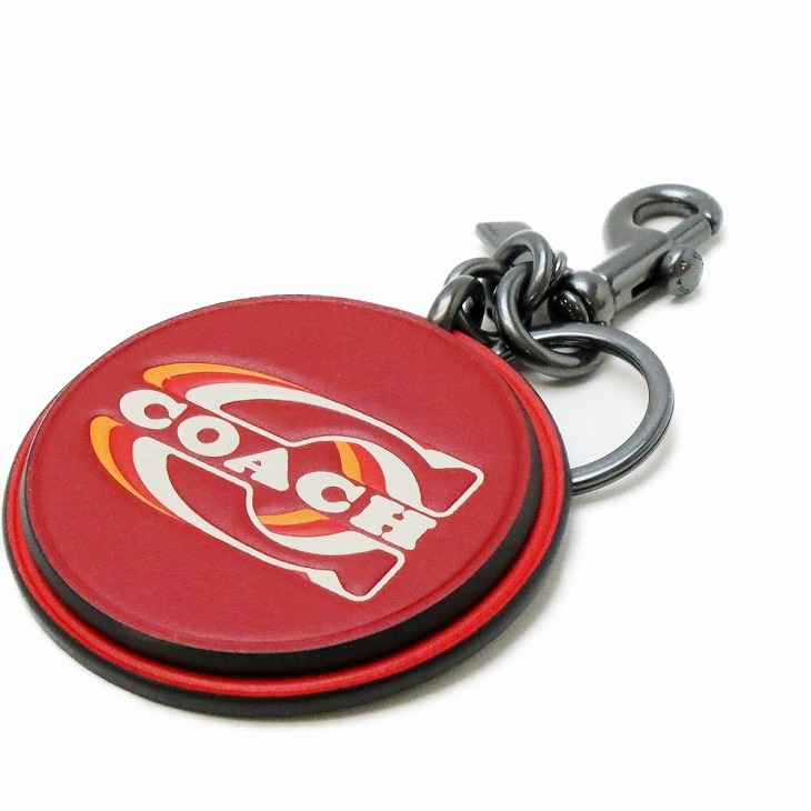 コーチ COACH キーリング メンズ キーホルダー バッグチャーム ロゴ