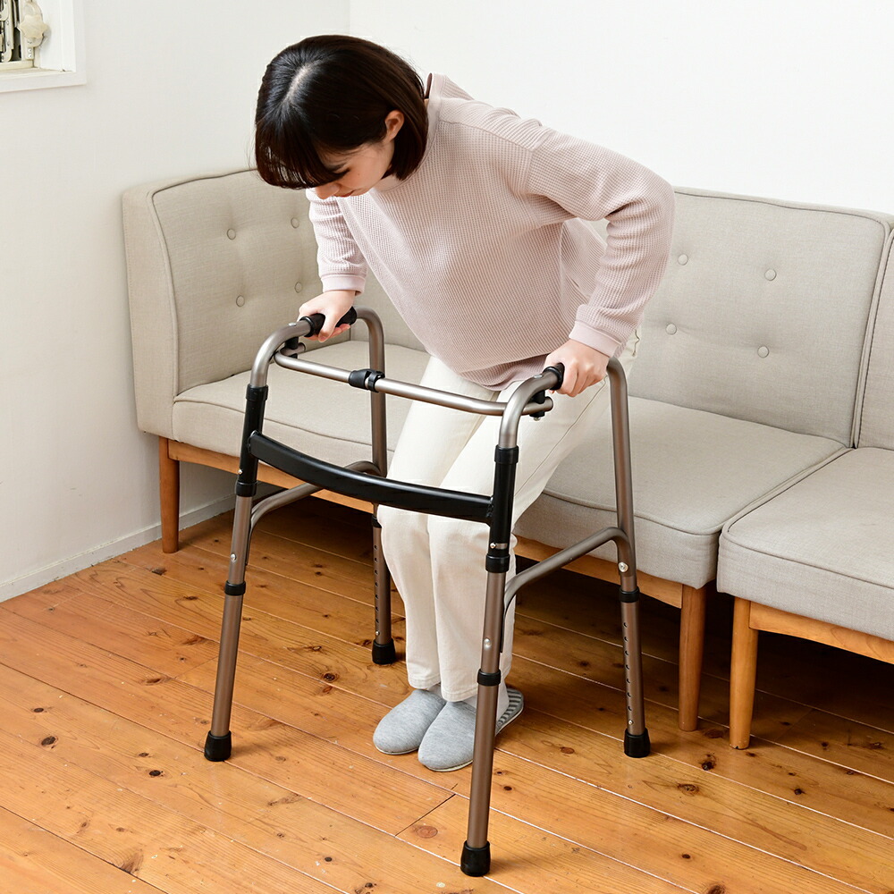 歩行器 折りたたみ 立ち上がりサポート 歩行 介護 リハビリ 高さ調整
