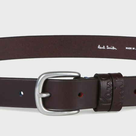 送料無料】【ラッピング無料】ポールスミス Paul Smith ベルト カラー