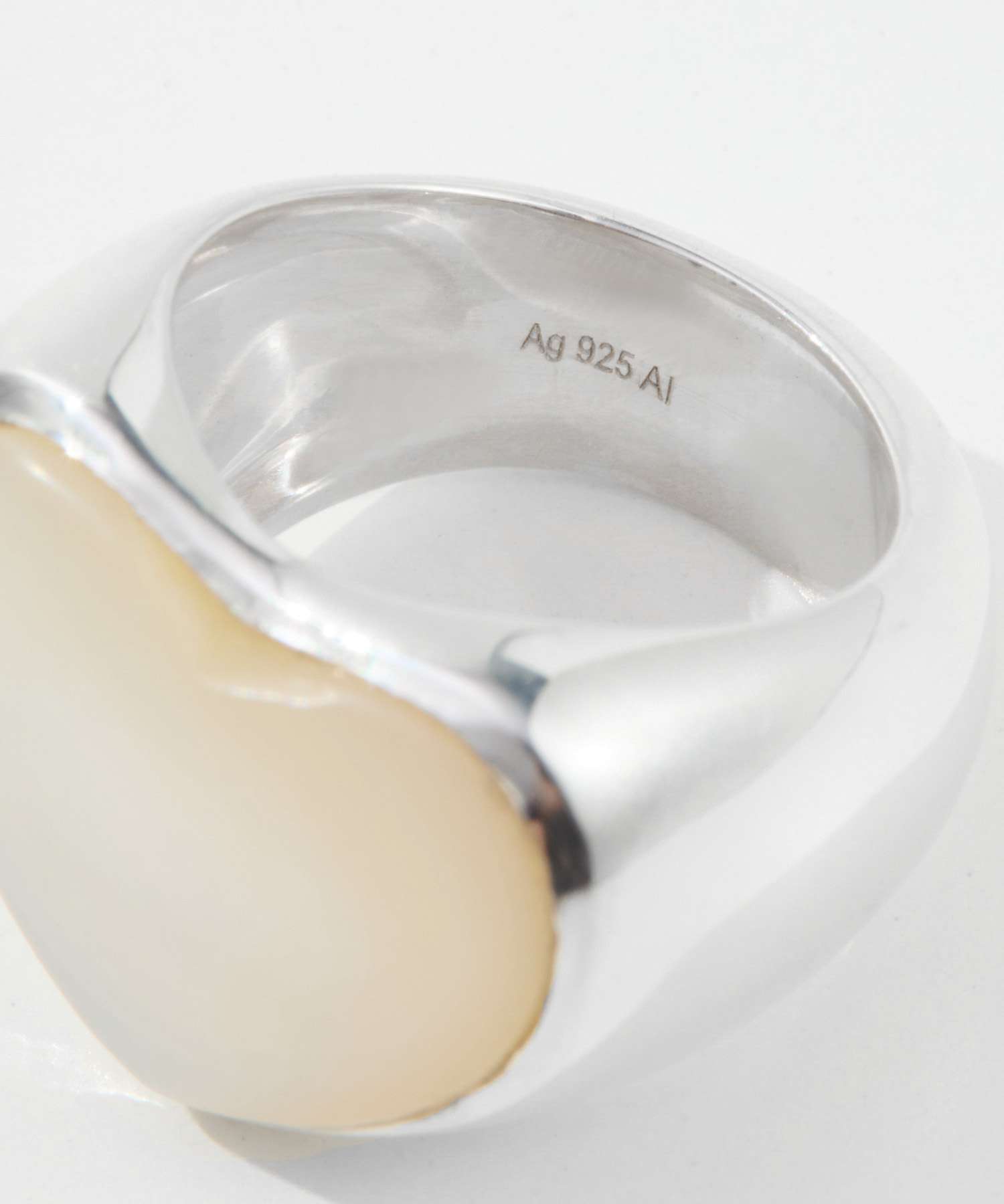 アニカイネズ ANNIKA INEZ Bigger Pearl Heart Ring ビッグ パール