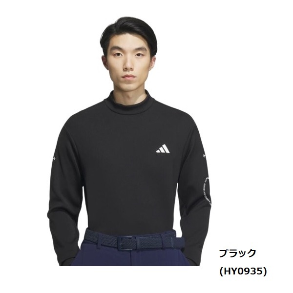 アディダス ゴルフ AEROREADY アスレチック モックネック長袖シャツ