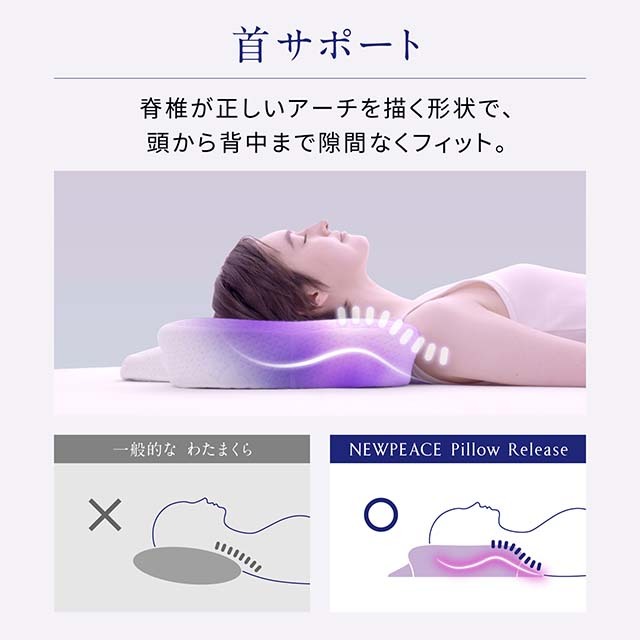 NEWPEACE】【正規品】【1年保証】 MTG NEWPEACE Pillow Release まくら