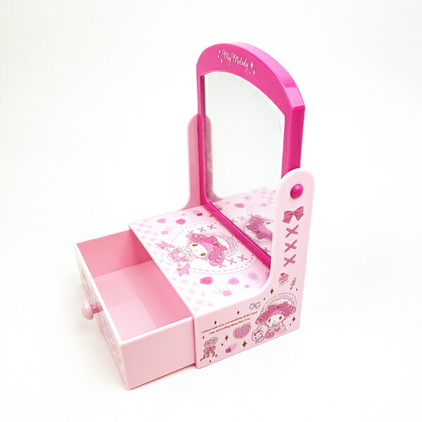 サンリオ マイメロディ ミニドレッサー メイク入れ 収納 小物入れ