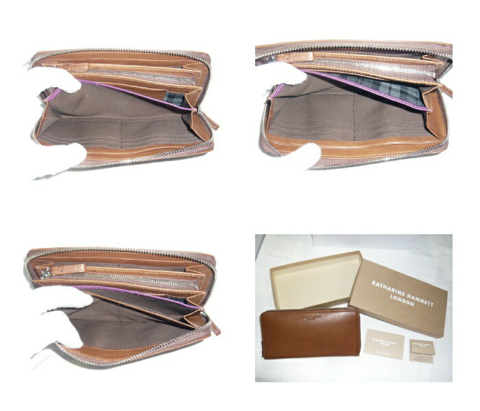 正規品 [キャサリンハムネット KATHARINE HAMNETT ロンドン 長財布