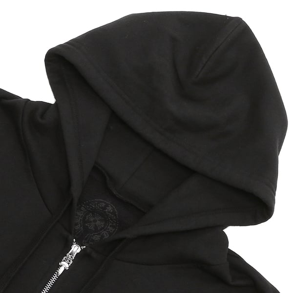 クロムハーツ パーカー ジップ XLサイズ ブラック メンズ CHROME