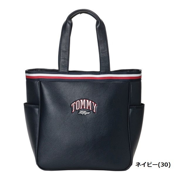 トミーヒルフィガー ゴルフ トートバッグ ラウンドロゴ TOMMY HILFIGER