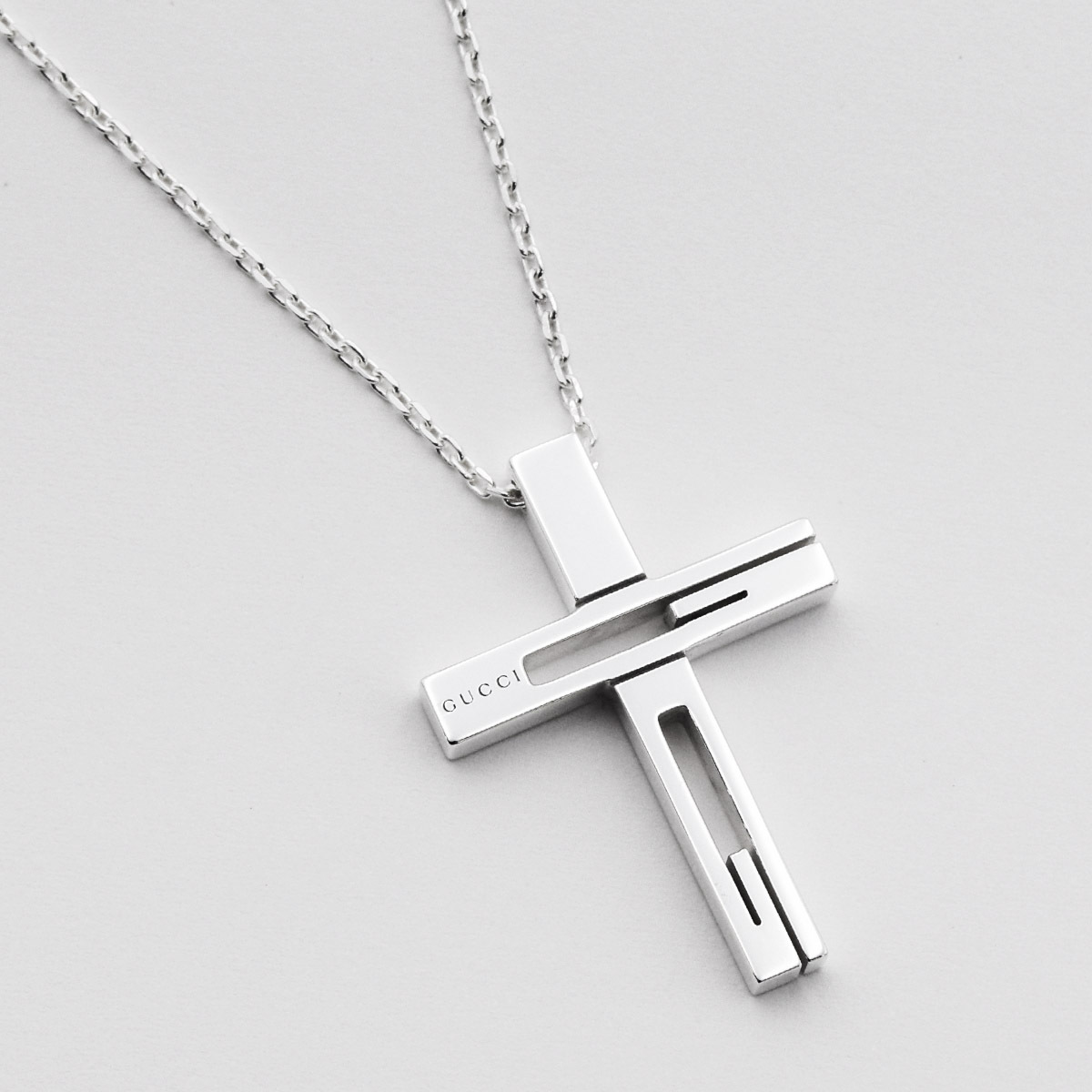 gucci ネックレス メンズ レディース グッチ ペンダント Gクロス