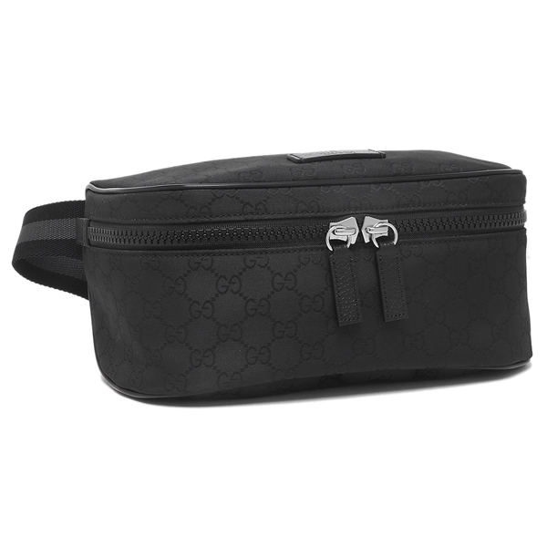 グッチ アウトレット ボディーバッグ GG柄 ブラック メンズ GUCCI