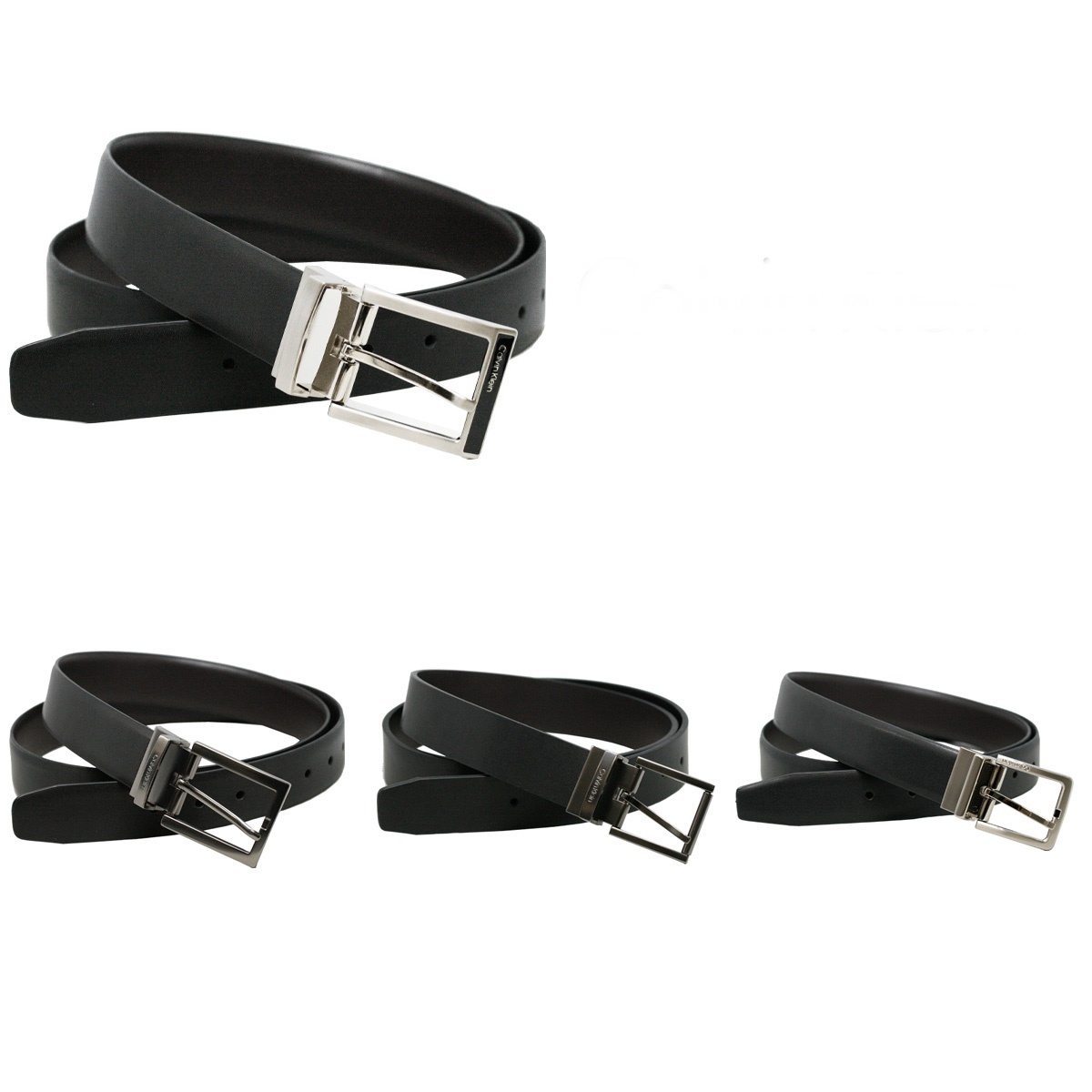 Calvin Klein カルバンクライン レザー リバーシブル ベルト メンズ