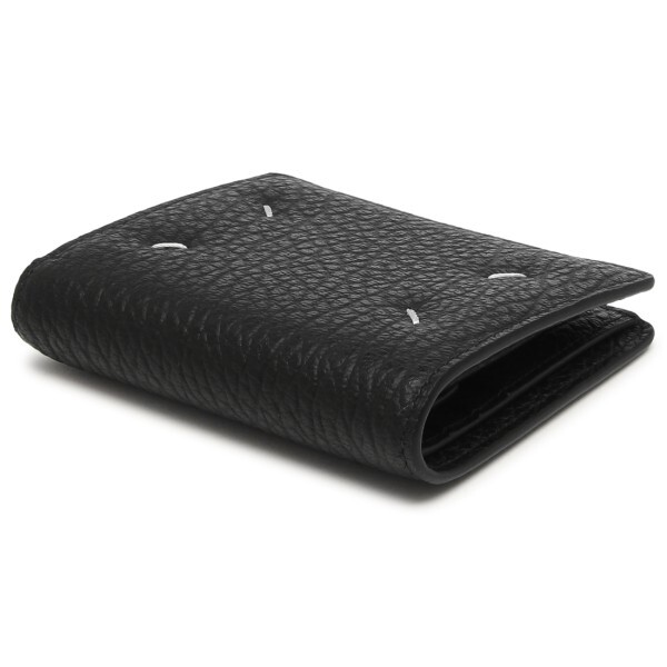 メゾンマルジェラ 二つ折り財布 ミニ財布 ブラック メンズ レディース