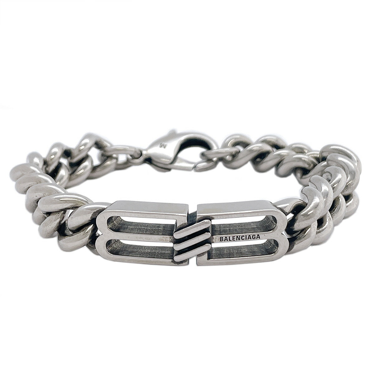 バレンシアガ BALENCIAGA BBアイコン リンクチェーン ブレスレット