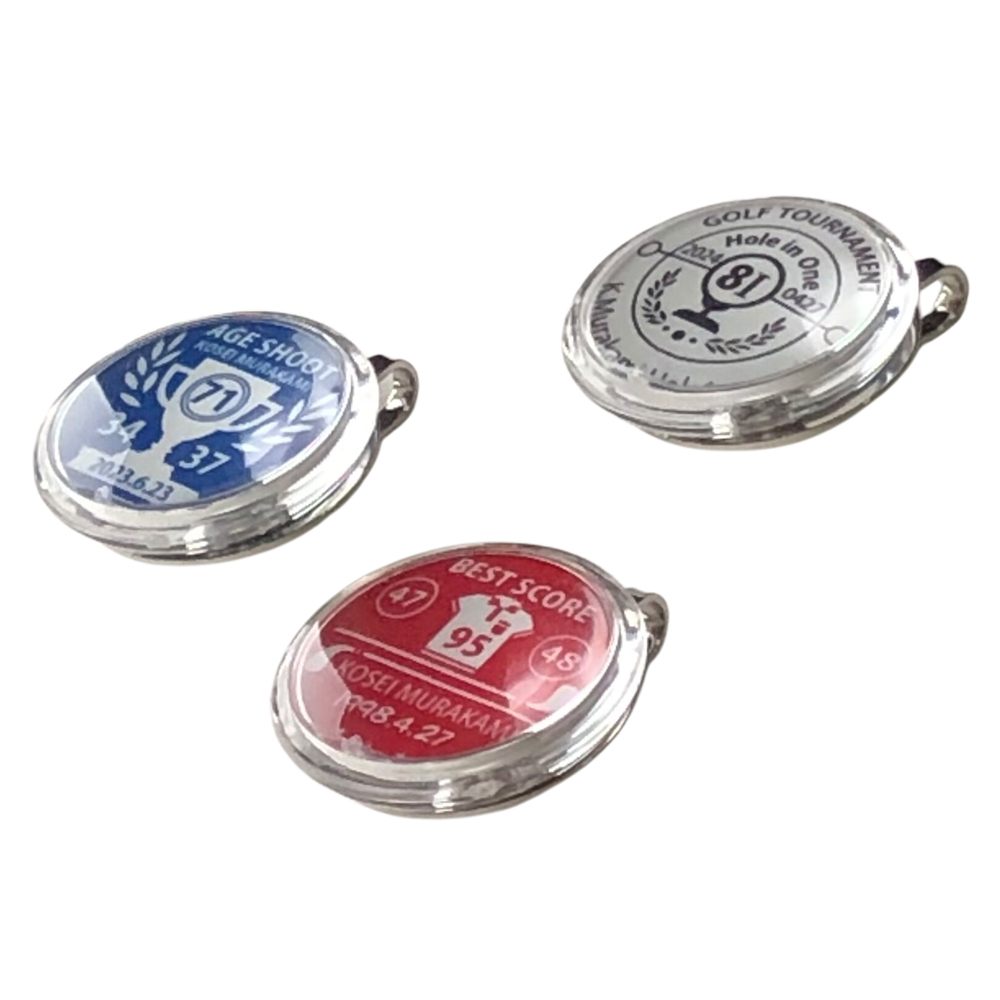 バーディゲッター ゴルフマーカー 名入れ プレゼント ゴルフグッズ