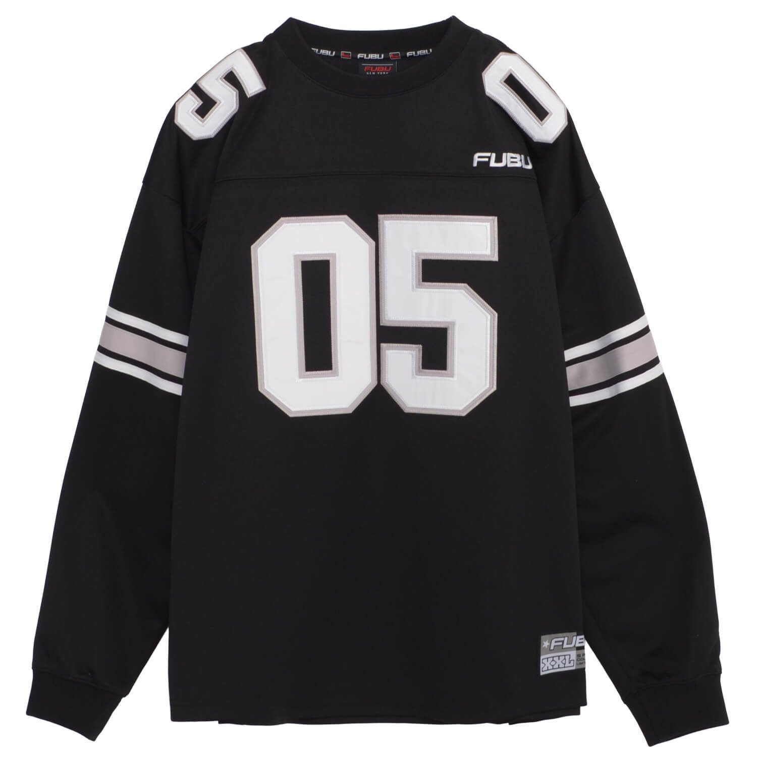 FUBU フブ シャツ メンズ 長袖 ゲームシャツ 春 秋 冬 Vネック プル