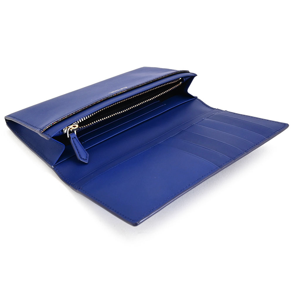 ポールスミス 財布 長財布 青(ブルー) Paul Smith bps013-30 メンズ