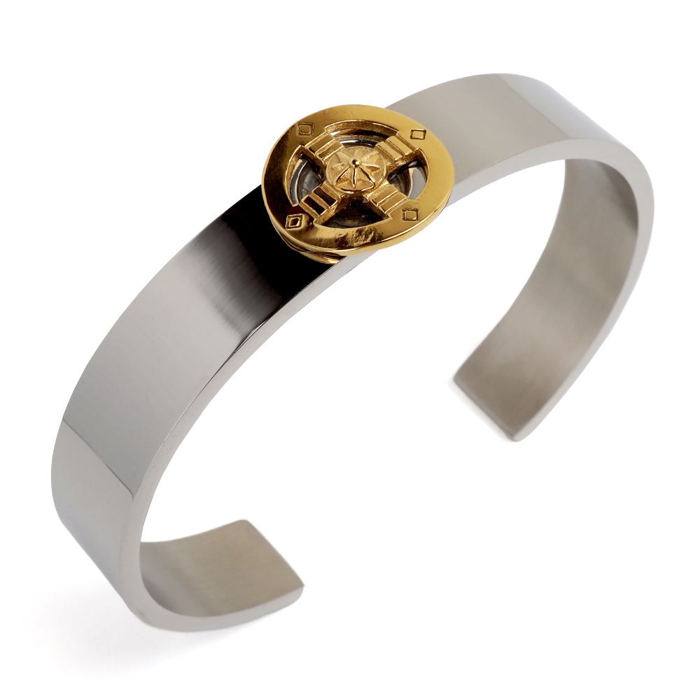 ステンレス ホイールバングル インディアンジュエリー ネイティブ