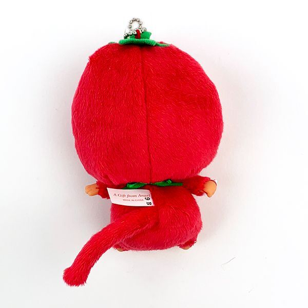 モンチッチ お座り イチゴ キーホルダー 顔でか ぬいぐるみ ピンク