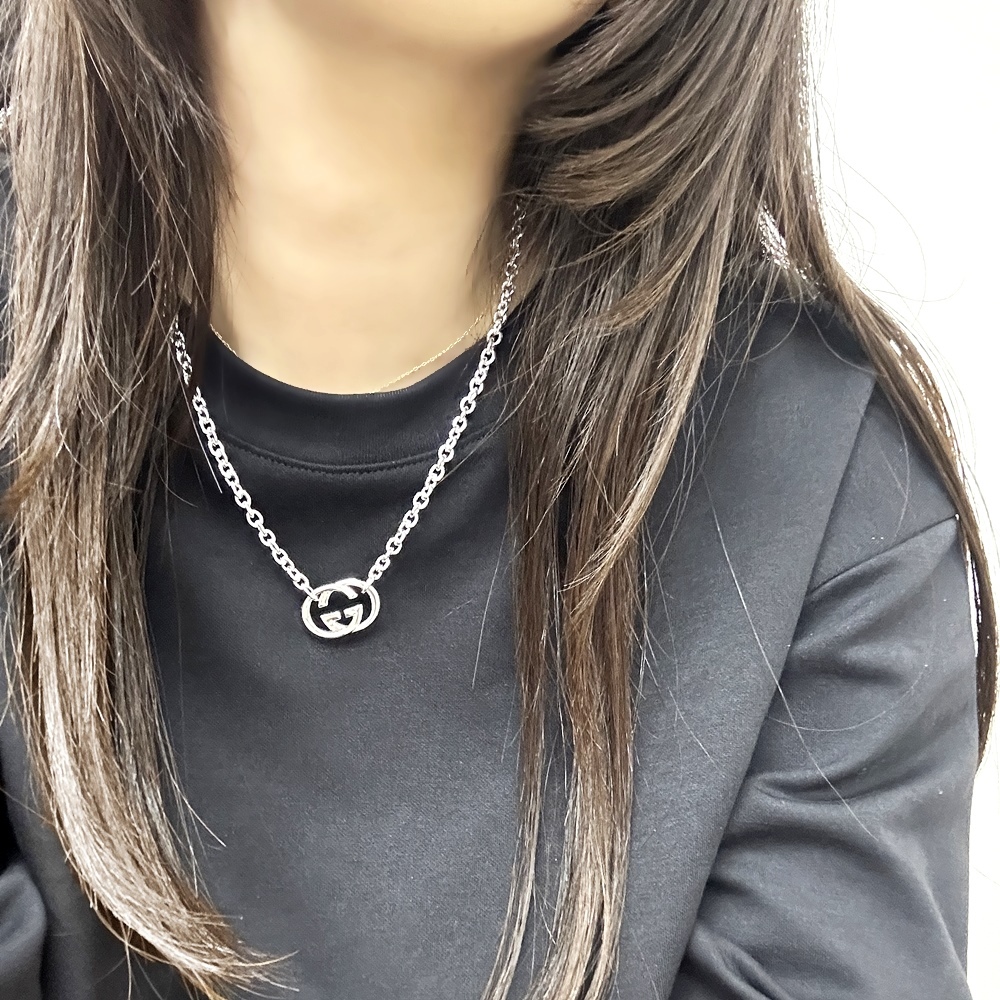 グッチ ネックレス ペンダント メンズ 父の日 レディース 母の日