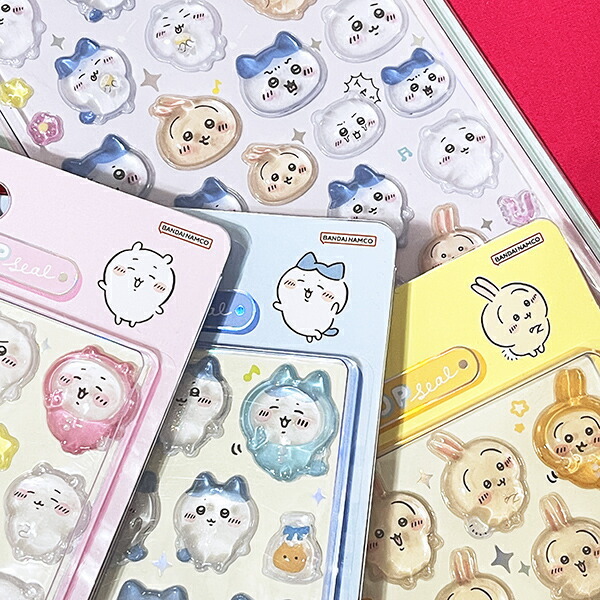 ちいかわ うさぎ ボンボンドロップシール 文具 - 【パーフェクト